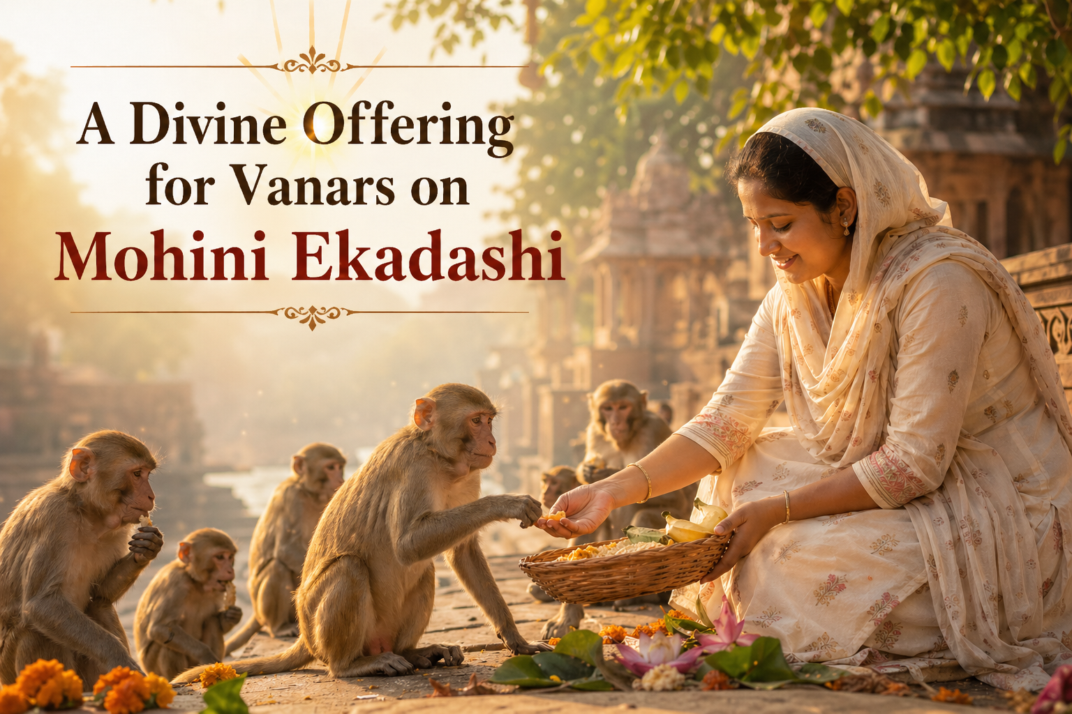 A Divine Offering for Vanars on Mohini Ekadashi