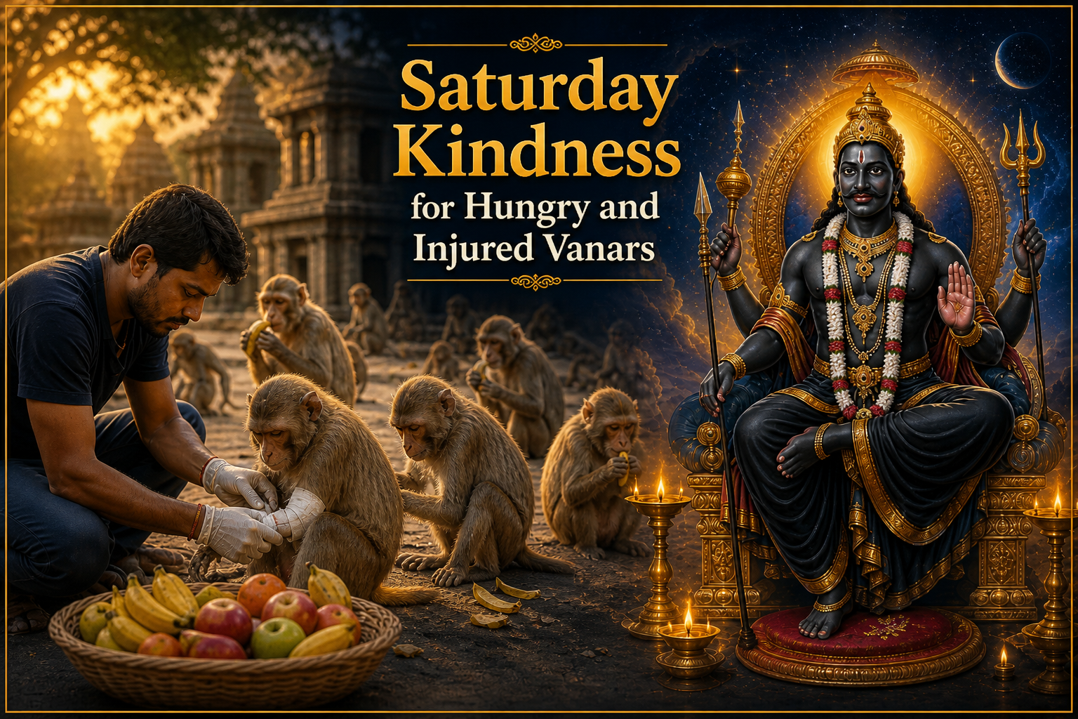 Saturday Kindness for Hungry and Injured Vanars
