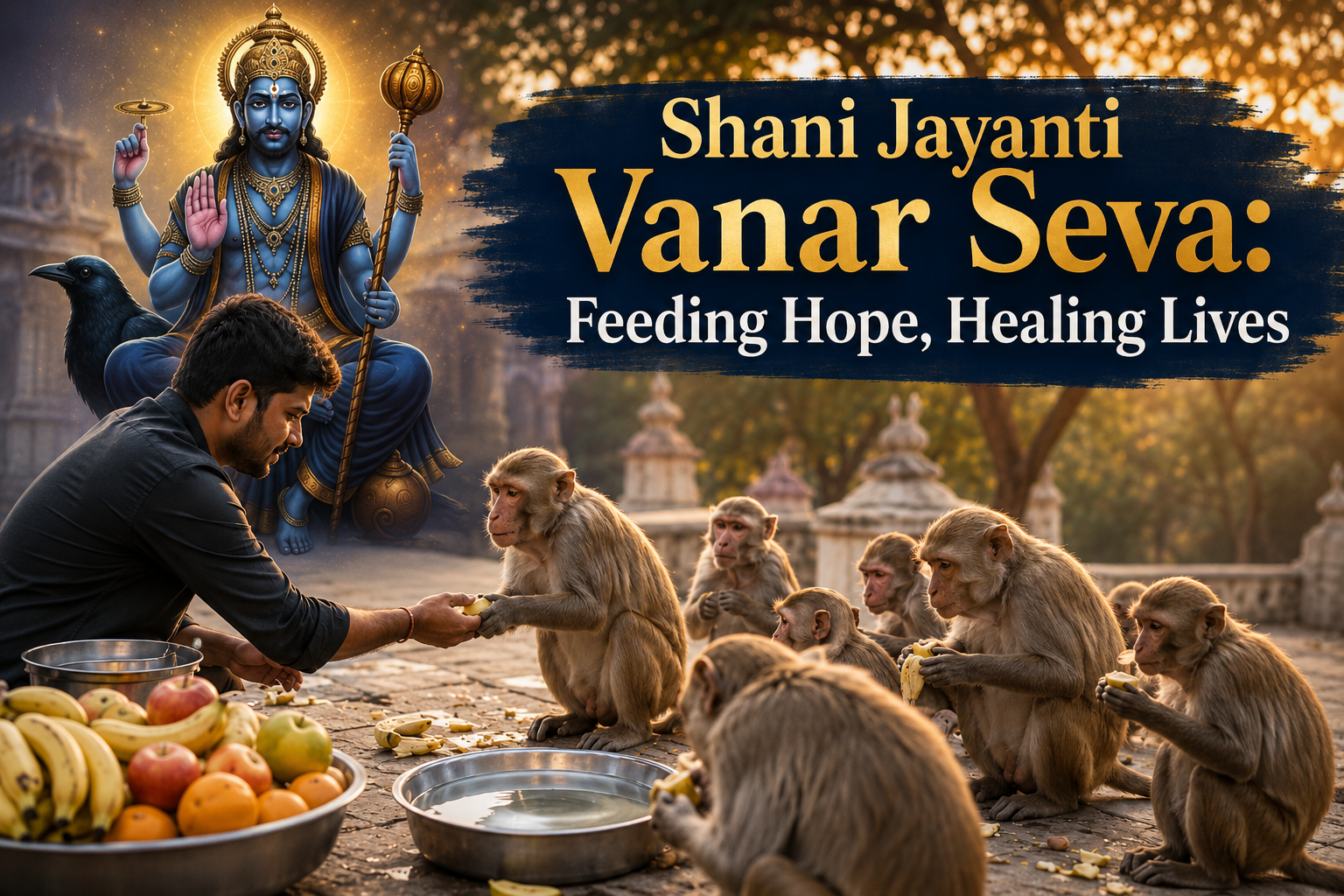 Shani Jayanti Vanar Seva: Feeding Hope, Healing Lives
