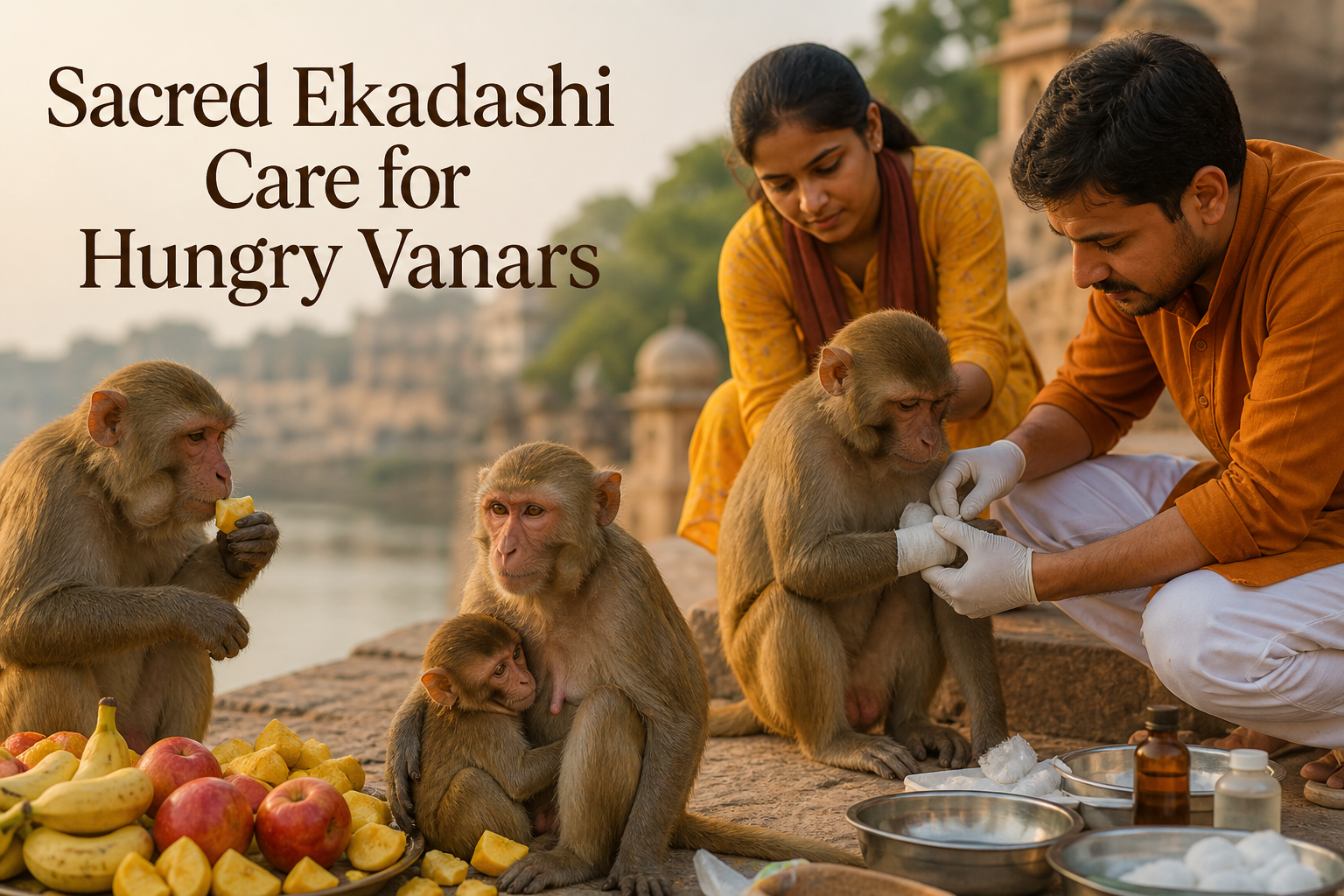 Sacred Ekadashi Care for Hungry Vanars
