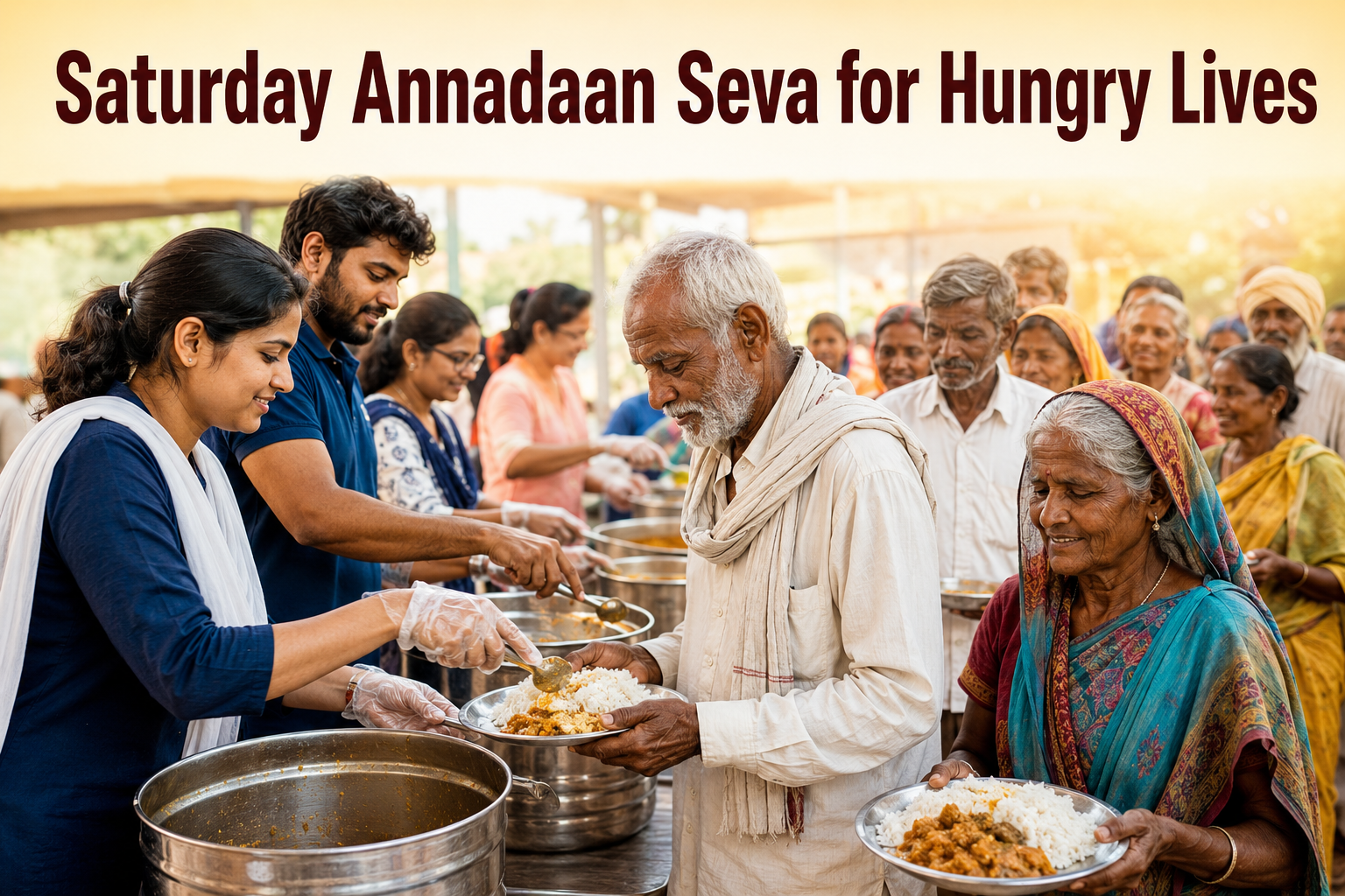 Saturday Annadaan Seva for Hungry Lives