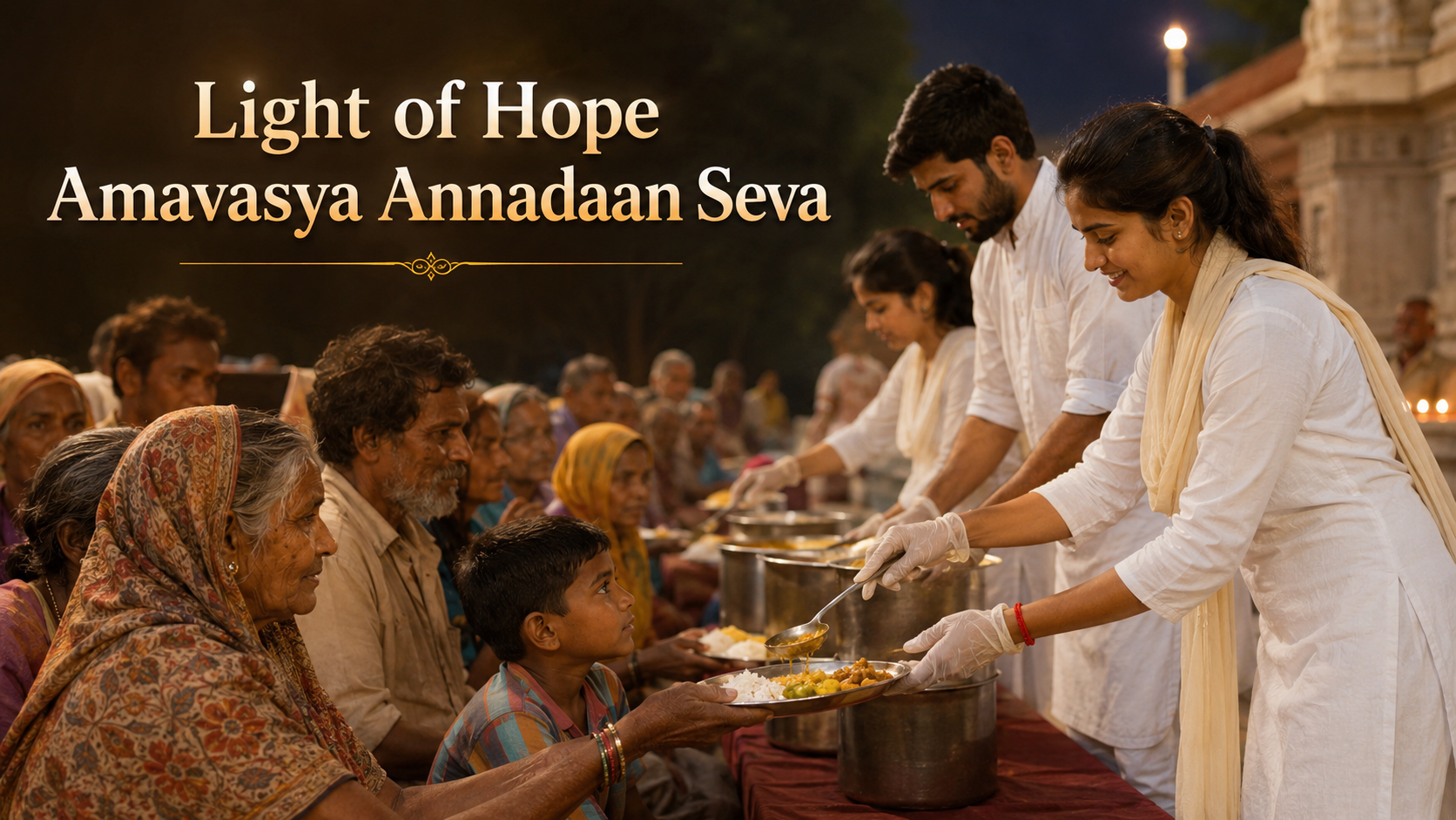 Light of Hope Amavasya Annadaan Seva